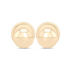 Broqueles De Bola En Oro Amarillo 14K (4 Mm)