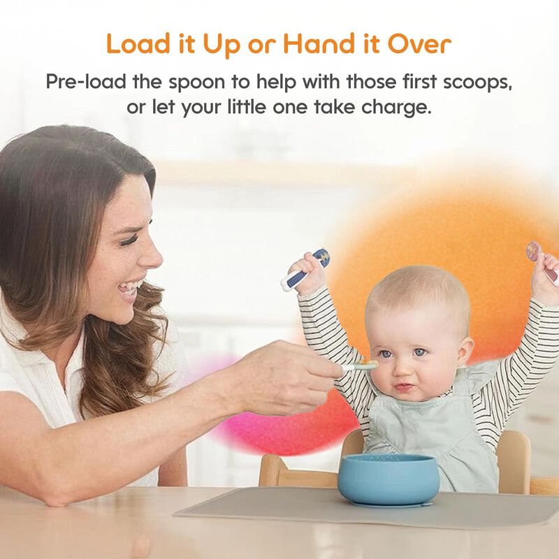 Spoon Numnum Baby Pack De 3 Cucharitas Little R... image number null
