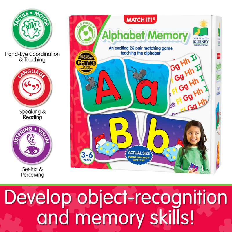 Juego De Memoria The Learning Journey Match It!... image number null