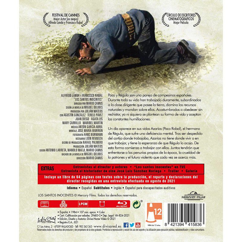 Los Santos Inocentes (Edici&oacute;n Especial Blu-ray ... image number null
