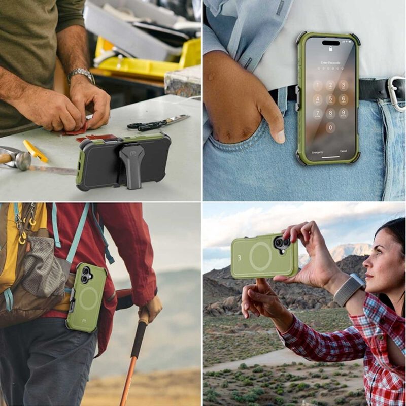 Funda Mybat Maverick Mag Clip Para Iphone 16 Pl... image number null