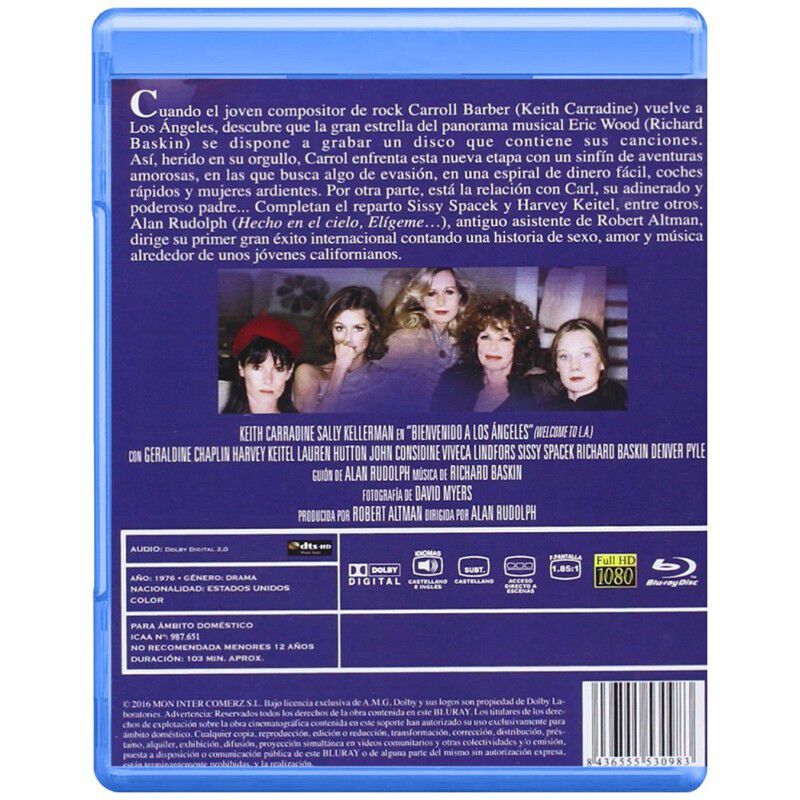 Bienvenido A Los &Aacute;ngeles (blu-ray) image number null