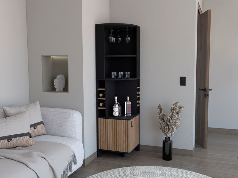 Bar Mirabella Wengue Y Miel Virtual Muebles image number null