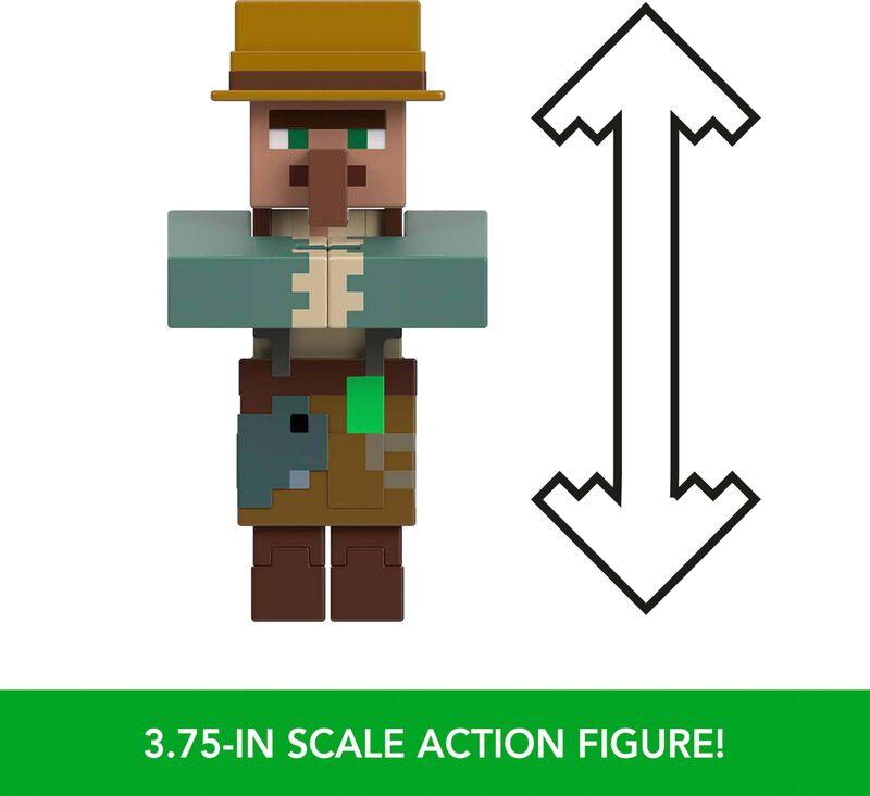 Juego De Figuras De Acci&oacute;n Mattel Minecraft, 2 ... image number null