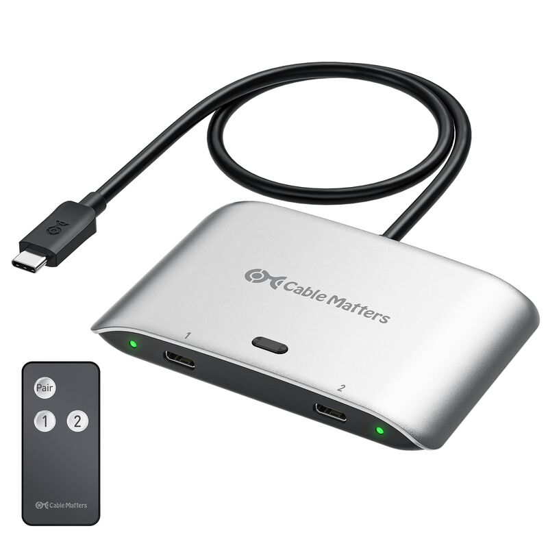 El Cable De Conmutador Usb4 Usb C Es Ideal Para... image number null