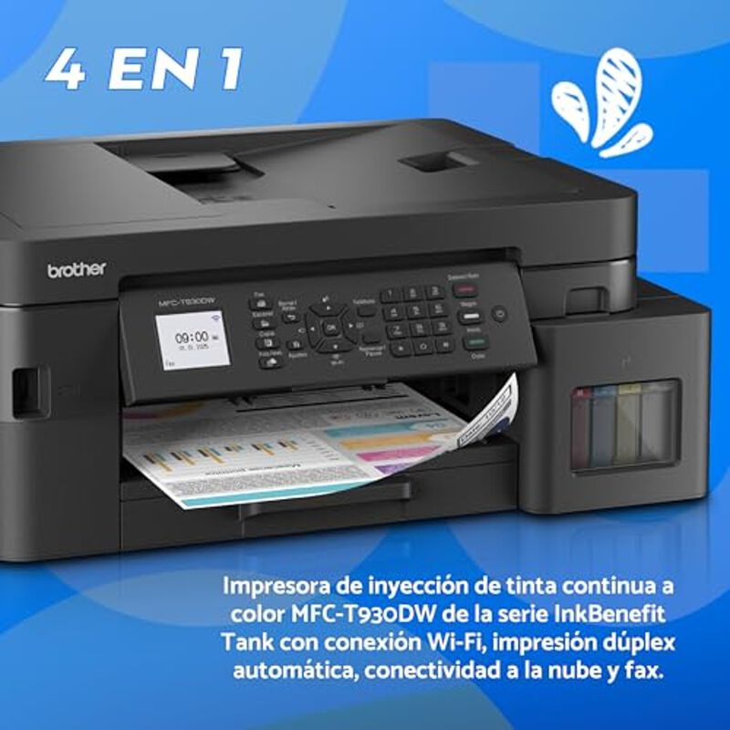 Brother Impresora Multifuncional 4 en 1 Inyecci... image number null