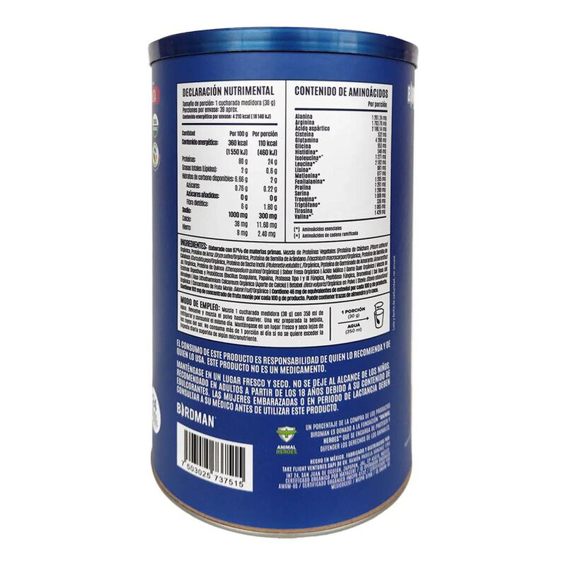 Birdman Falcon Fresa Proteina 1.17 Kg 1 Bote image number null