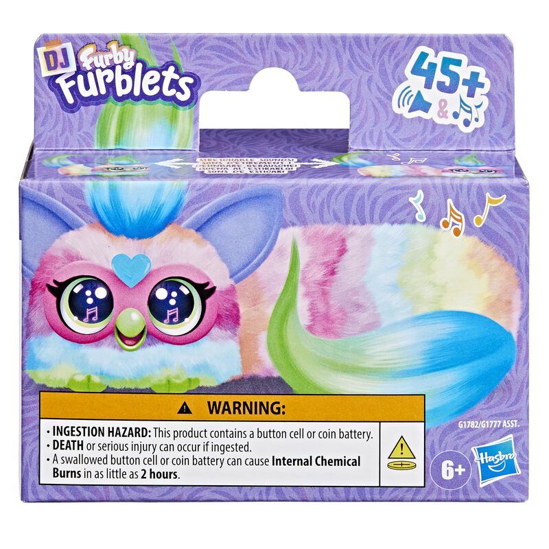 Peluche Electr&oacute;nico Furby Dj Furblets Can-dee-s... image number null