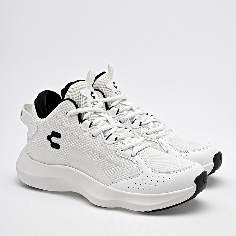 Charly Tenis deportivo para hombre blanco, basq... image number null