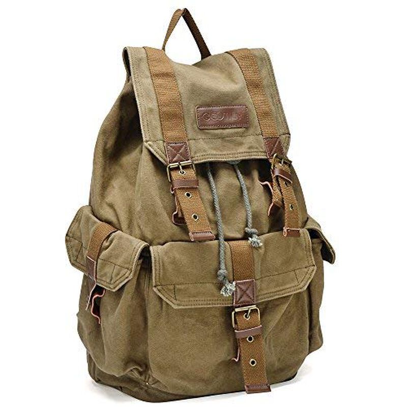 Mochila Gootium 21101amg De Lona Gruesa De Alta... image number null