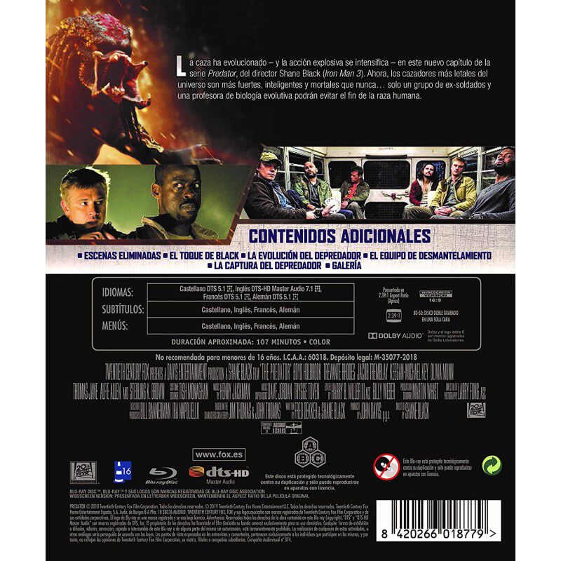 Predator [Blu-ray] image number null
