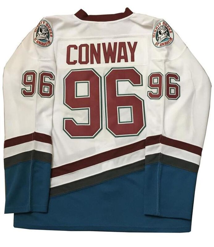 Jersey Hockey Anaheim Mighty Ducks Charlie Conw... image number null