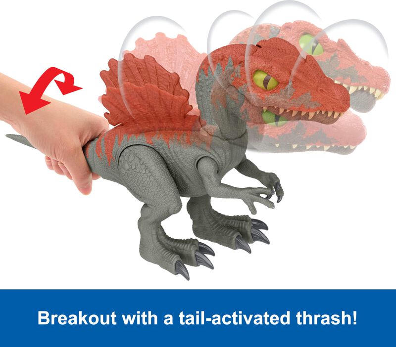 Figura De Acci&oacute;n Mattel Jurassic World Crasher ... image number null