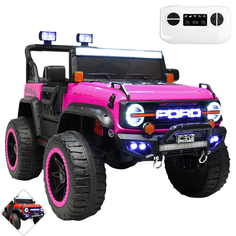 Montable Electrico Camioneta 4x4 para Ni&ntilde;os Blu... image number null