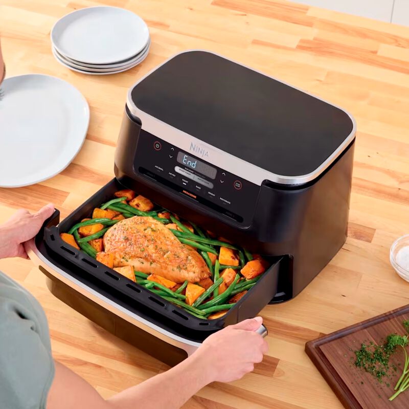Freidora de Aire Ninja Foodi DualZone FlexBaske... image number null