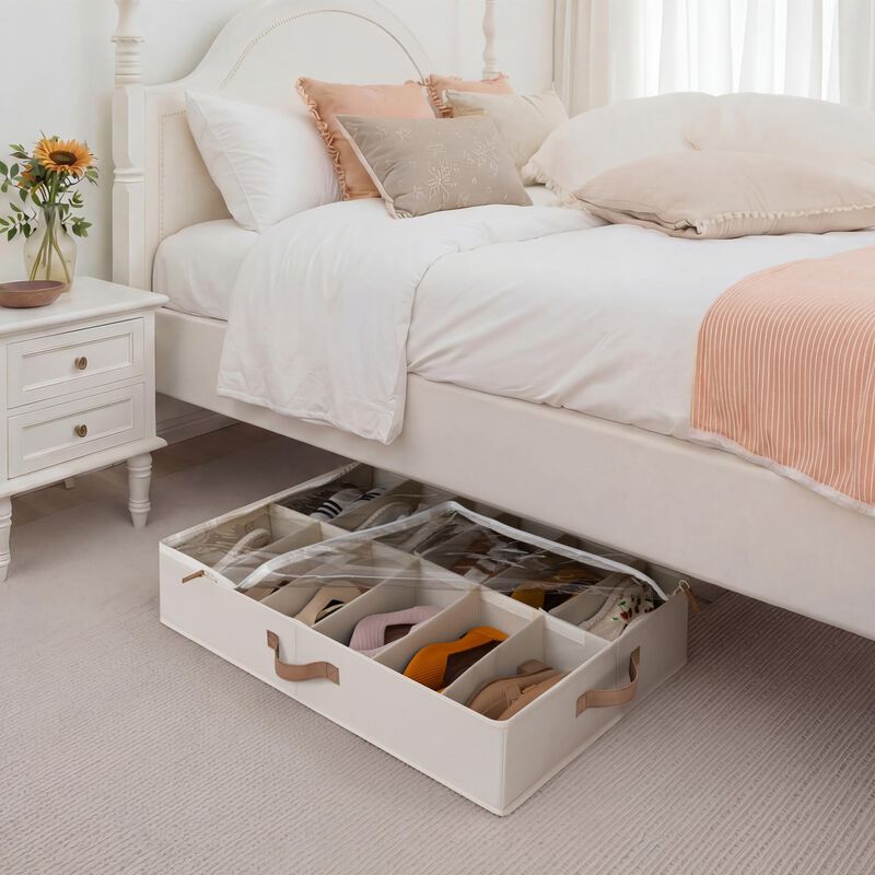 Organizador De Zapatos Bajo La Cama Storagework... image number null