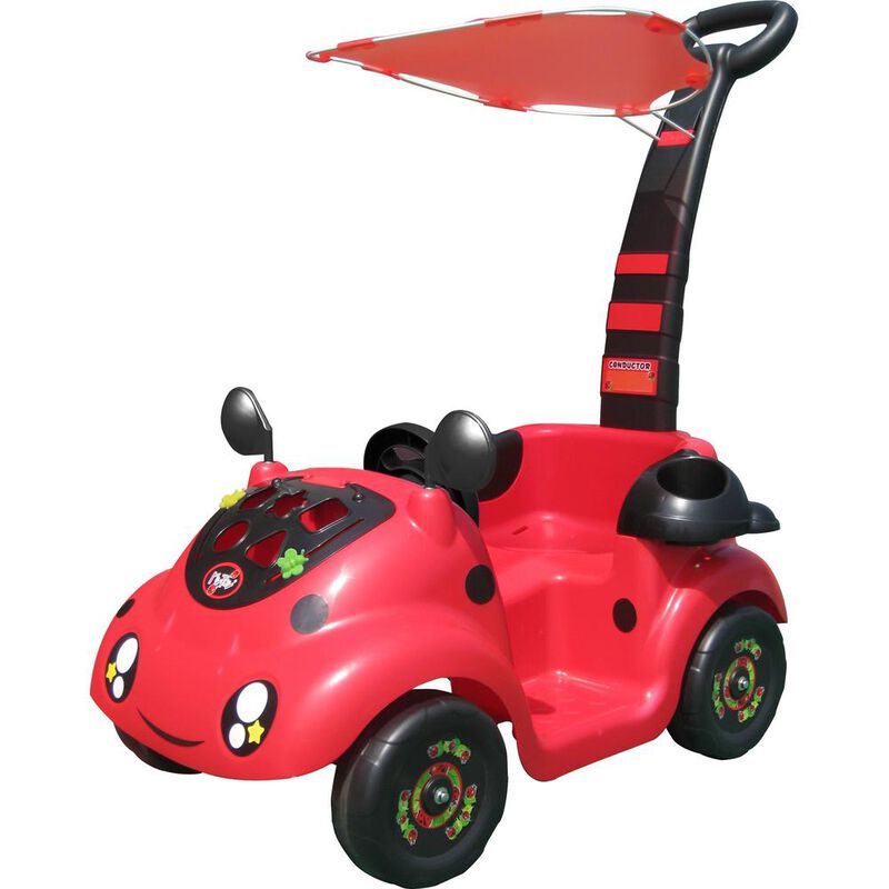 Carrito Montable Bebe Sombrilla Ni&ntilde;o Push Car image number null