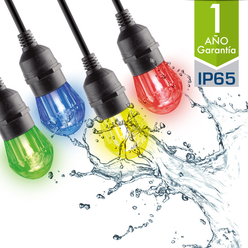 Guirnalda LED Aksi Inteligente RGB Exteriores c... image number null