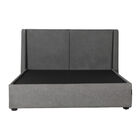 Cabecera Individual Dicasa Milan Con Base Cama Gris