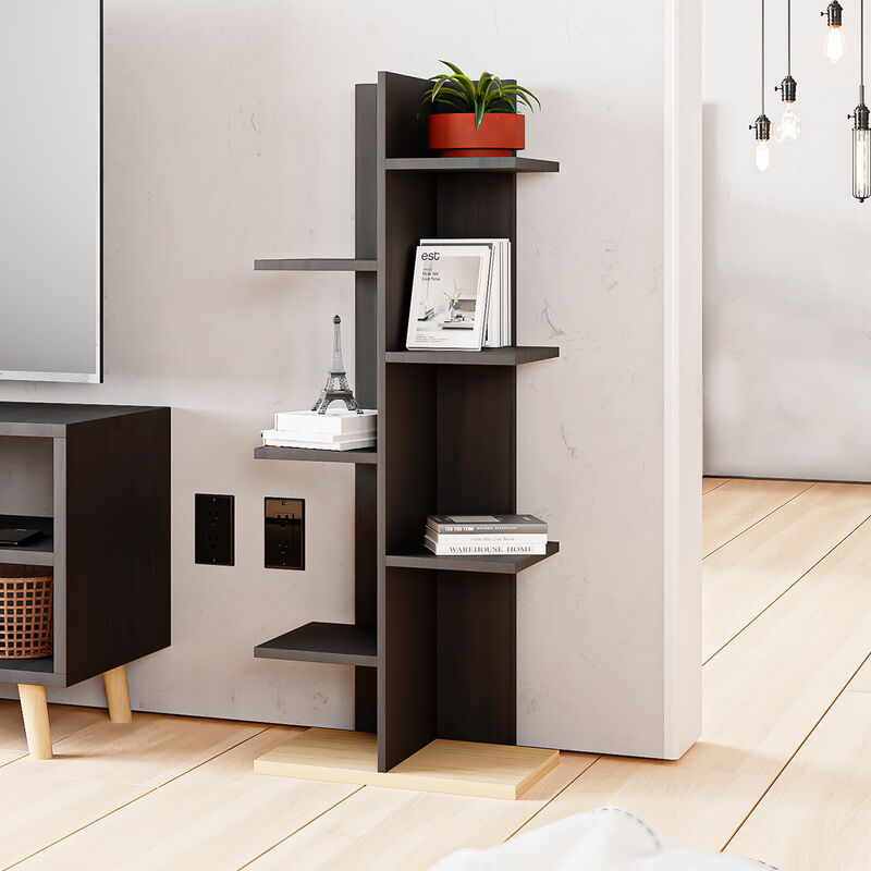 Librero Minimalista Negro  Linea Atlas Home image number null