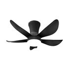 Ventilador de Techo MIL LUCES FLORIS NEGRO - Dise&ntilde;o Compacto y Motor Silencioso