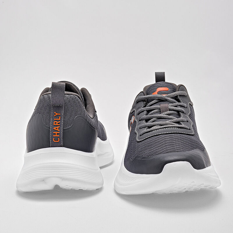 Charly Tenis Deportivo Para Mujer Gris Cod 1274... image number null