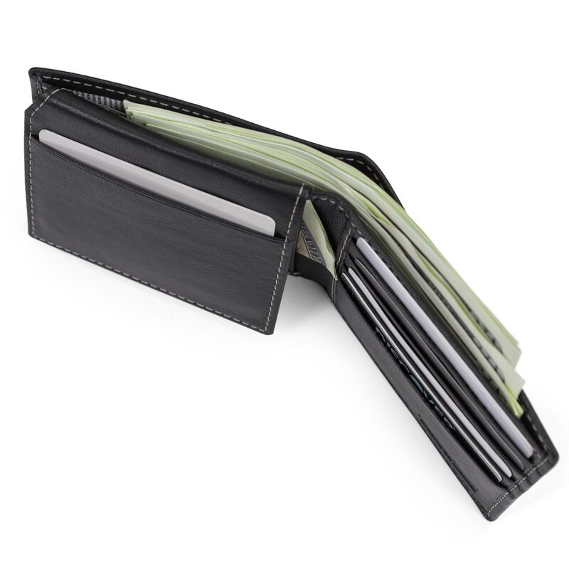 Cartera Timberland Blix De Piel Negra Para Homb... image number null