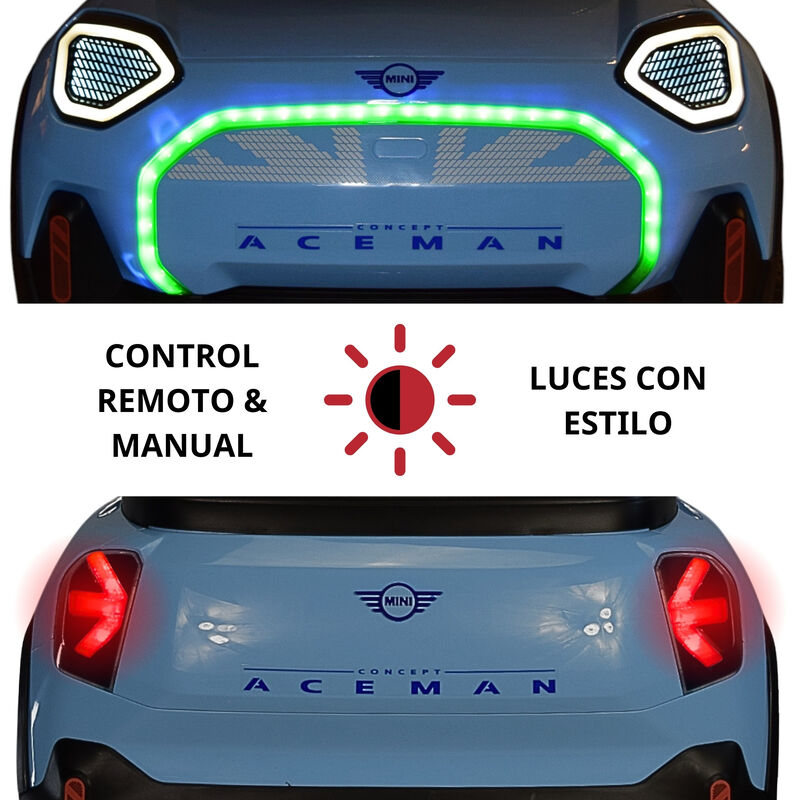 Montable Electrico para Ni&ntilde;os Mini Aceman Contr... image number null