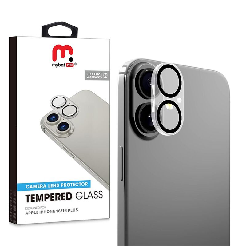 Mica Vidrio Mybat Para Iphone 16 Y 16 Plus Prot... image number null