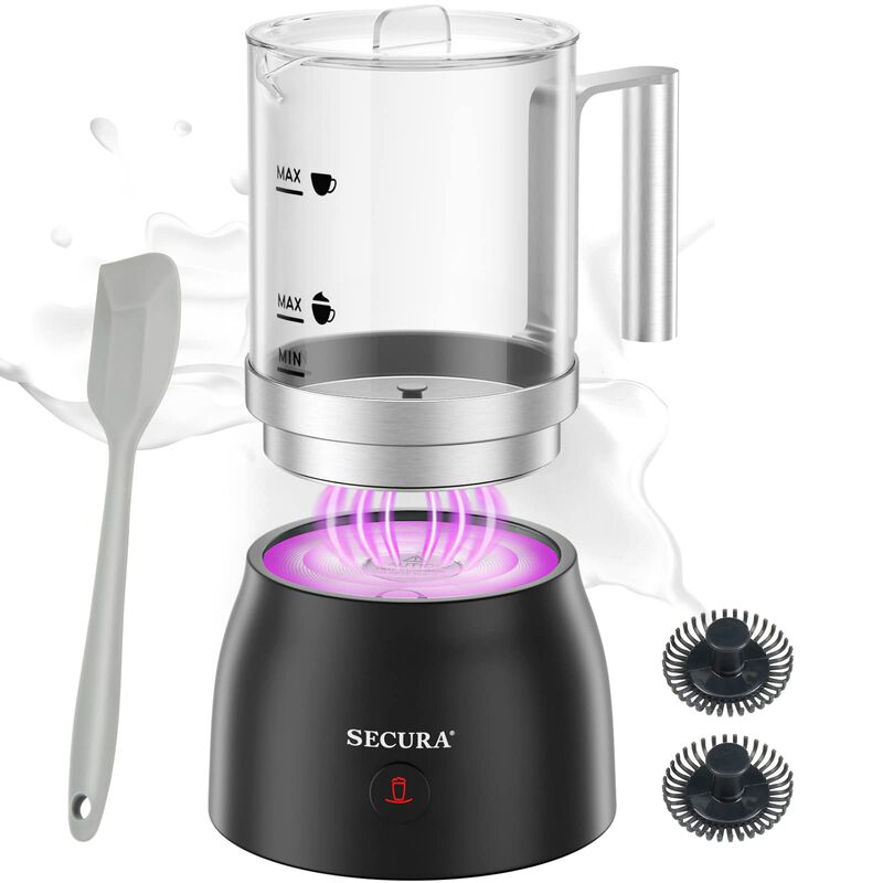 Espumador Y Vaporizador De Leche Secura, 500 Ml... image number null