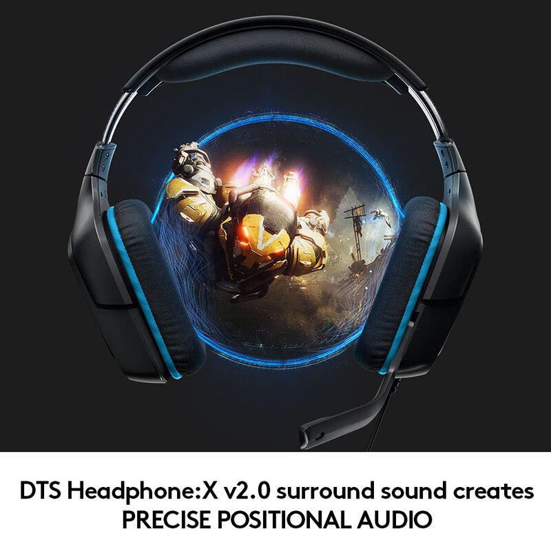 Auriculares Para Juegos Logitech G432 Wired 7.1... image number null