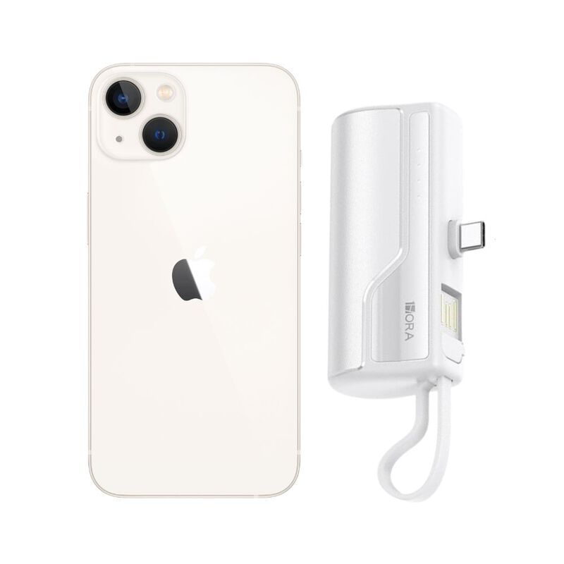 iPhone 13 Mini 128GB Blanco Reacondicionado m&aacute;s... image number null