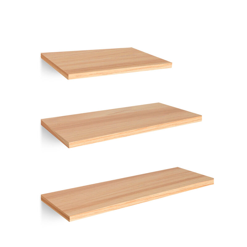 Repisas Flotantes de Madera 3 Pz de 30x15, 40x1... image number null