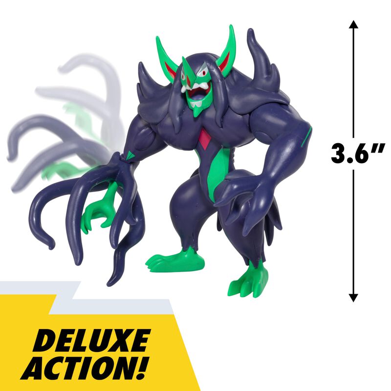 Juego De Figuras Pok&eacute;mon Battle Ready Con Grimm... image number null