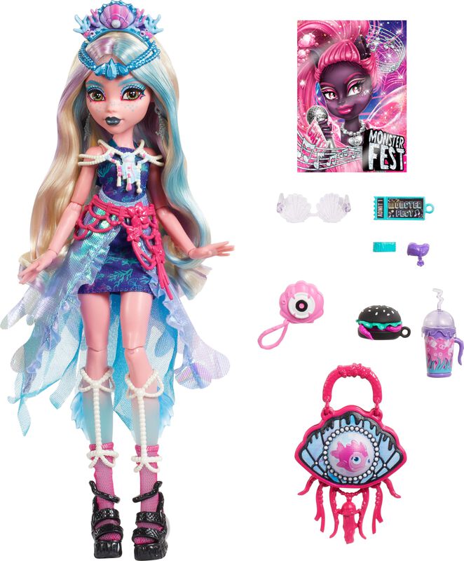 Disfraz De Doll Monster High Lagoona Blue Glam ... image number null