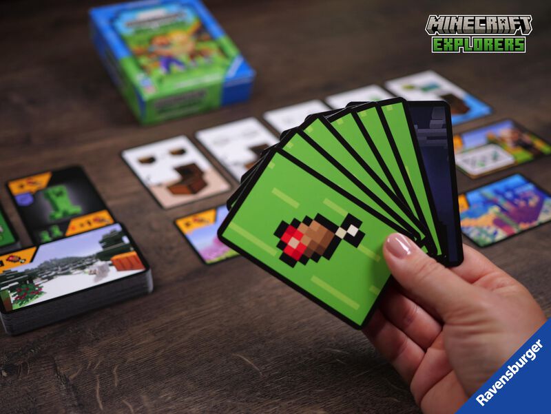 Juego De Cartas Ravensburger Minecraft Explorer... image number null