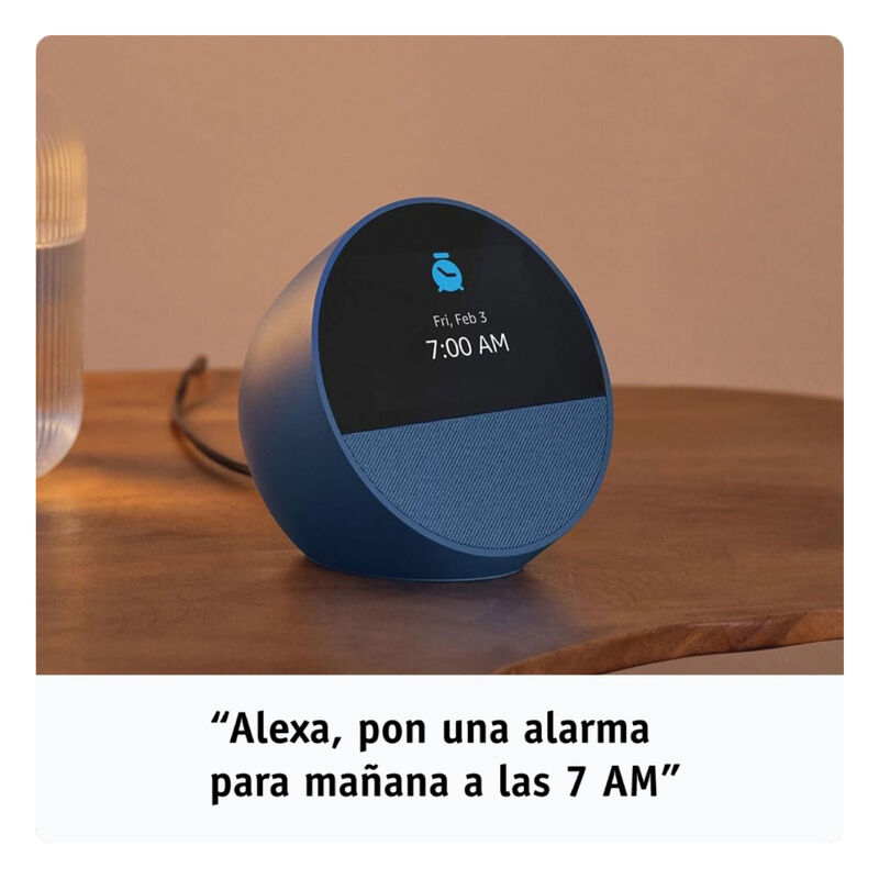 Bocina Inteligente Alexa Echo Spot despertador ... image number null