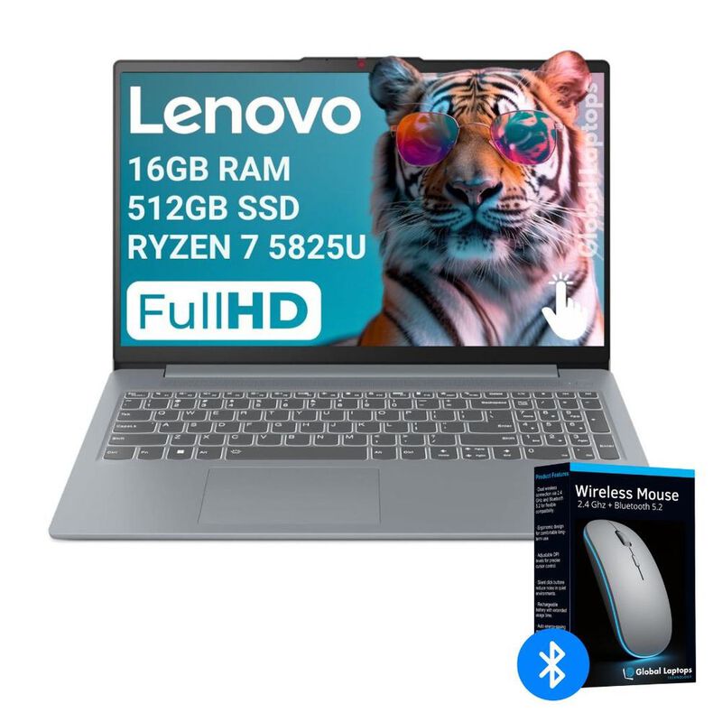 Laptop Lenovo Ideapad Amd Ryzen 7 5825u 512gb S... image number null