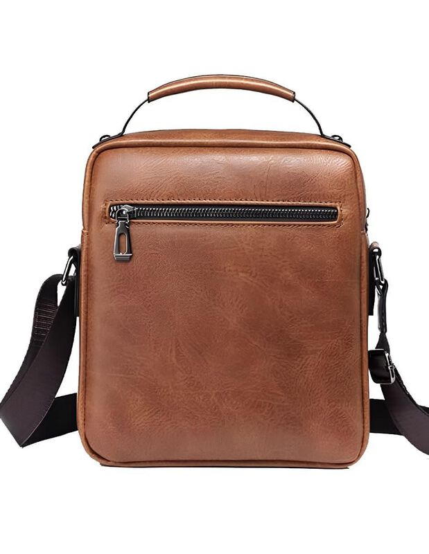 Bolsa Bandolera Elego De Piel Para Hombre image number null