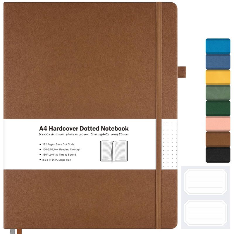 Cuaderno Journal Maleden, A4, Con Puntos, Tapa ... image number null