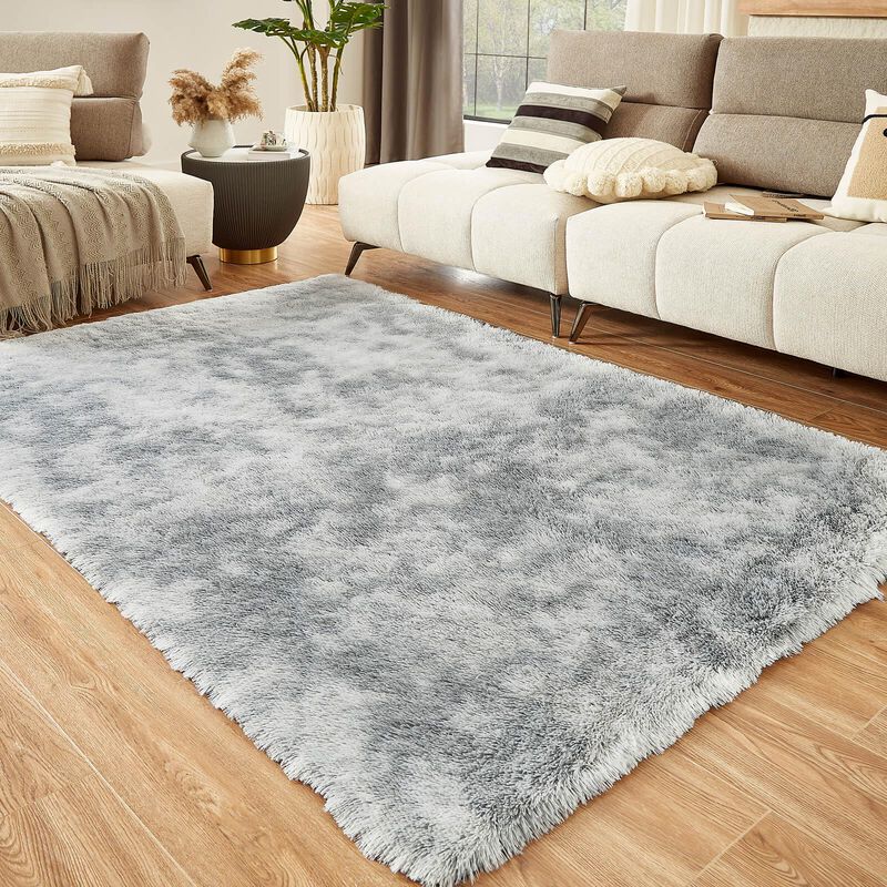 Alfombra Floralux 183 x 274 cm Gris Claro Tie‑d... image number null