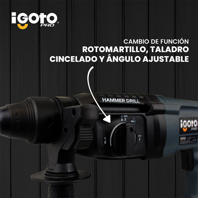 Rotomartillo SDS IGOTO PRO 800W HE1005 image number null