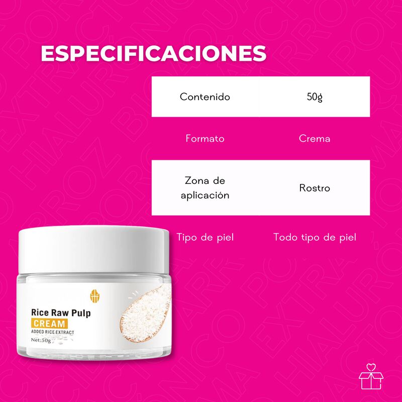 Set de 3 Cremas de Extracto Arroz Bioaqua &Aacute;cido... image number null