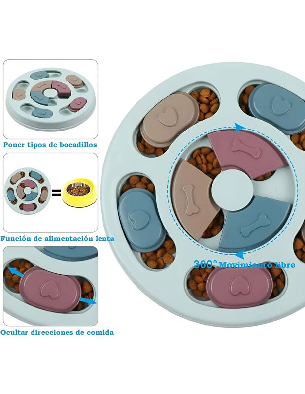 Rompecabezas Dispensador Para Perros Elego image number null