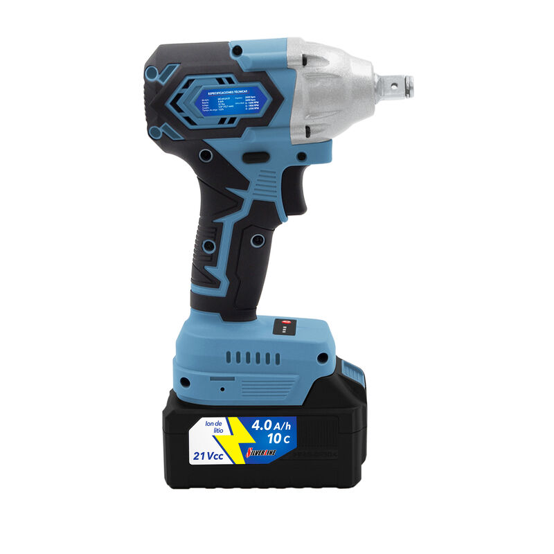 Llave de Impacto Inalámbrica Silverline Color A... image number null