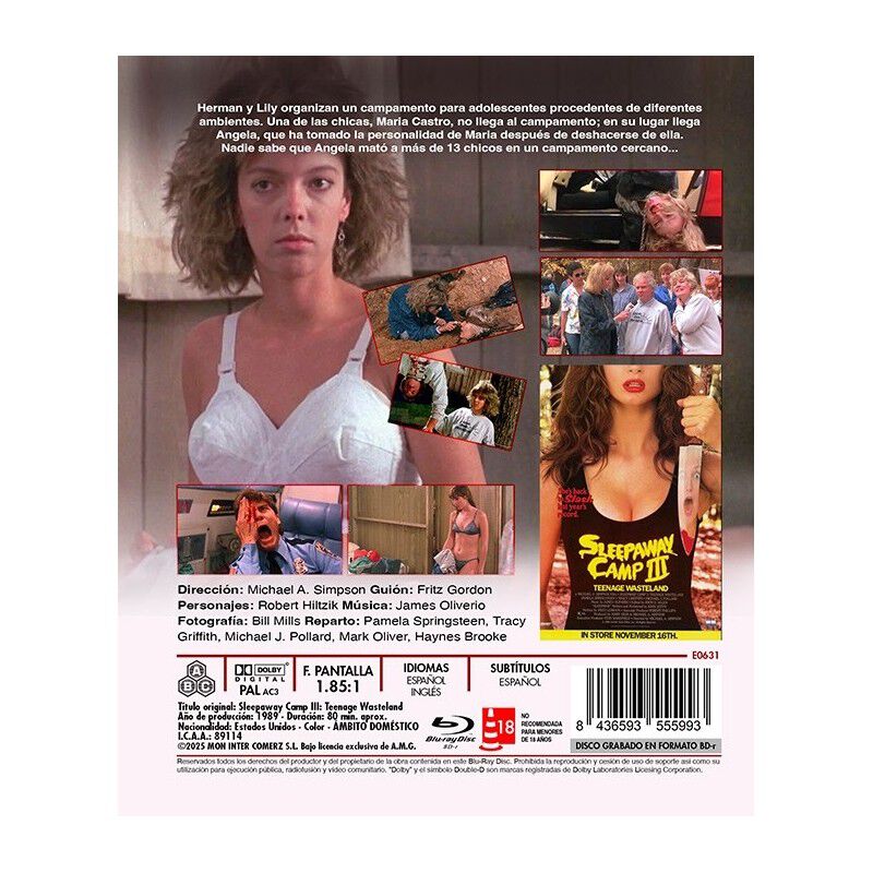 Campamento Sangriento 3 [blu-ray R] (1983) Slee... image number null