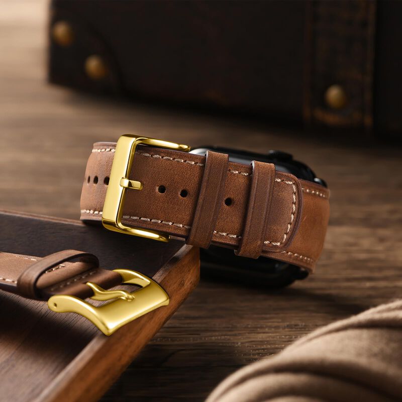Correa De Reloj Sunfwr de Cuero para Apple Watc... image number null