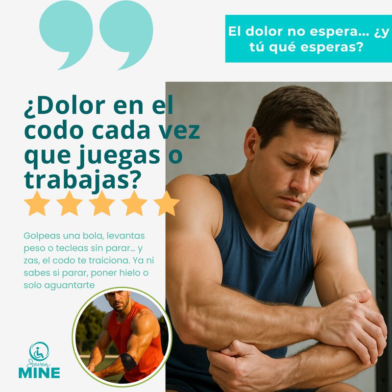 Codera Deportiva Doble Almohadilla Epicondiliti... image number null