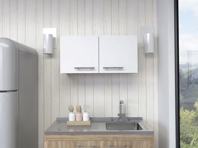 Mueble Sobre Campana Delfi Blanco con Dos Puert... image number null