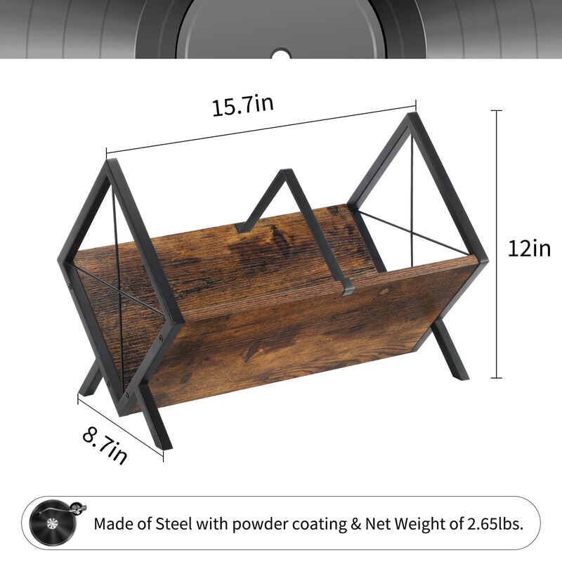 Soporte Para Discos De Vinilo Yinmit 80-100 Lp,... image number null